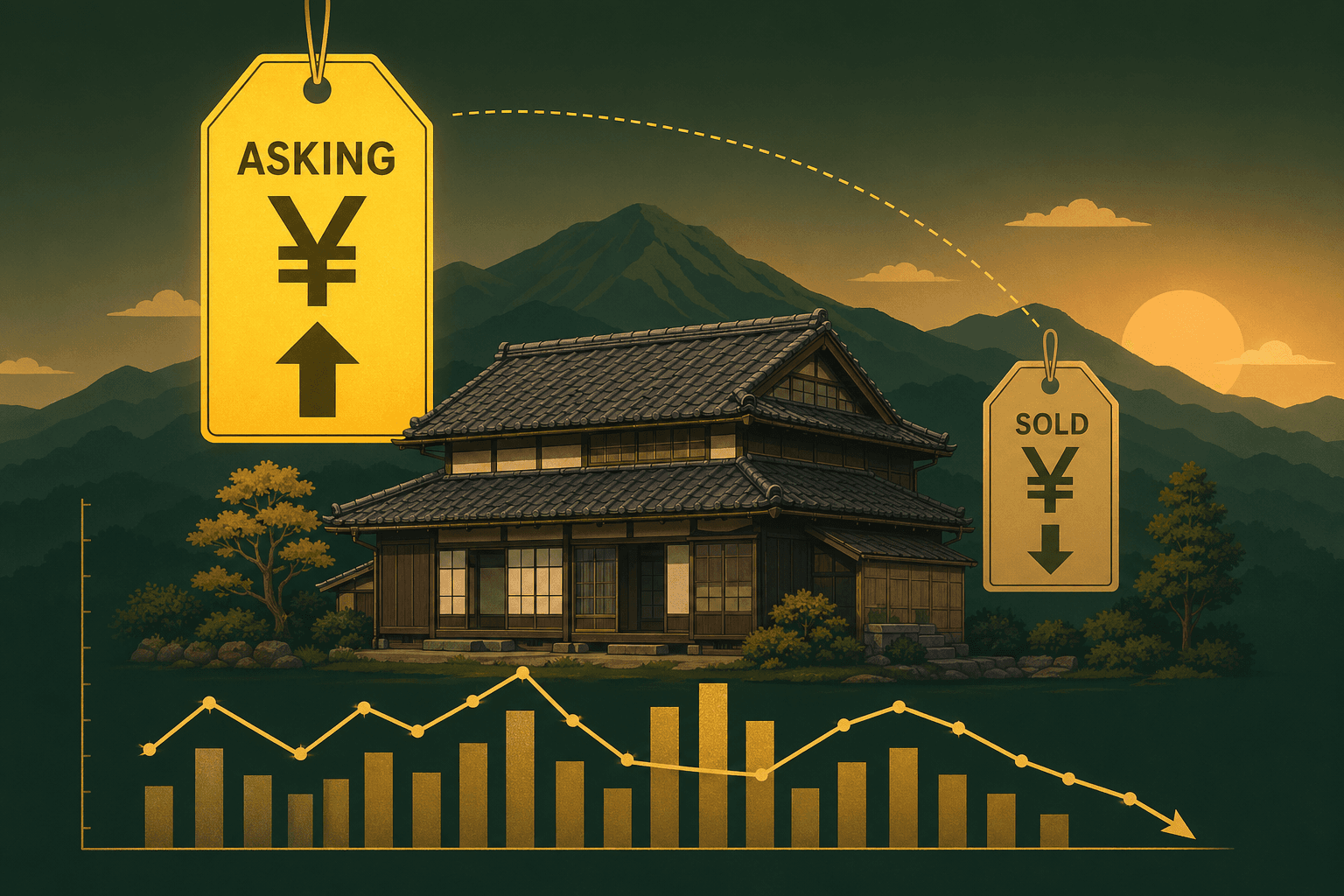 Akiya Actual Prices 2026: MLIT Transaction Data vs Suumo Listings