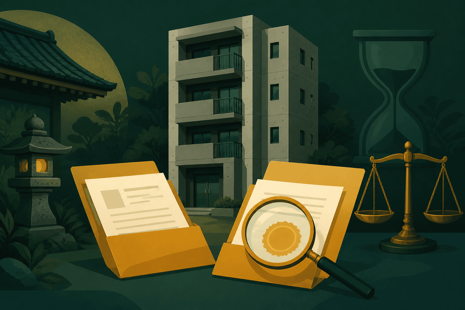 The Underwriting Files: The Two Documents That Decide a Cheap Japanese Condo — and How to Buy One Under a Broker Deadline
