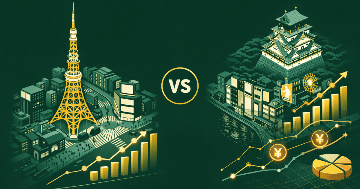 Tokyo vs Osaka: Real Estate Investment Comparison Based on MLIT Data